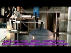 Etichettatrice automatica per bottiglie da gallone a collo da 0-50 BPM