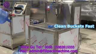 2112 L5 Ucraina Sciacquatrice interna ad alta pressione con secchio da cinque galloni a stazione singola semiautomatica