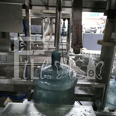200BPH completo 18.9L automatico linea di produzione pura dell'acqua da 5 galloni macchina bottlling di riempimento fornitore