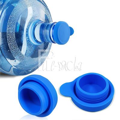 I cappucci riutilizzabili del silicone dell'acqua da 5 galloni non completano copertura del coperchio della spruzzata per la bottiglia fornitore