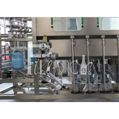 600BPH linea di produzione dell'acqua in bottiglia della macchina di rifornimento dell'acqua del bottlel da 5 galloni dispositivo fornitore