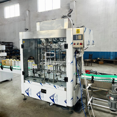 Riempitrice automatica di succo d'acqua liquida Bottiglia di barattolo di plastica Multi testa fornitore