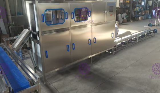 SUS d'alimentazione di sollevamento 304 dell'auto linea di riempimento di gallone di 120 BPH fornitore