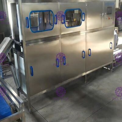 SUS d'alimentazione di sollevamento 304 dell'auto linea di riempimento di gallone di 120 BPH fornitore