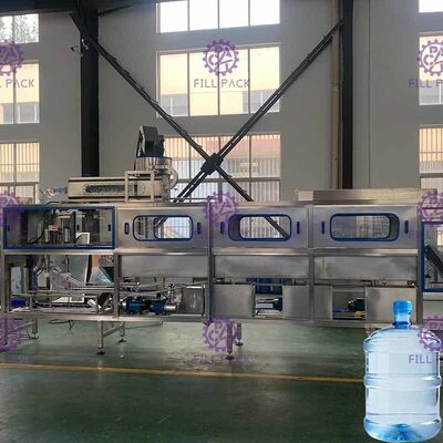 Acqua alcalina calda che lava la macchina di rifornimento di gallone 200BPH fornitore