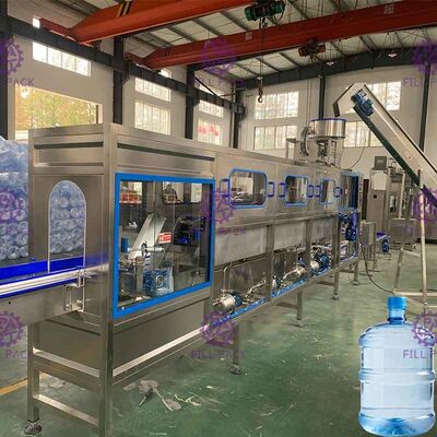 One Road 380v Filling Machine per galloni Acqua pura lavaggio 200bph fornitore