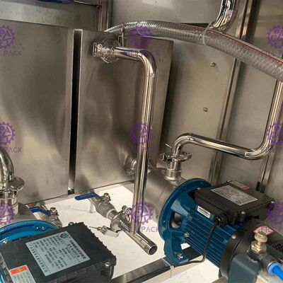 120bph SpA Sus304 attrezzatura imbottigliante dell'acqua da 5 galloni fornitore