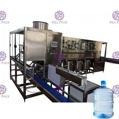 450BPH integrato 20L controllo del Plc del riempitore dell'acqua da 5 galloni fornitore