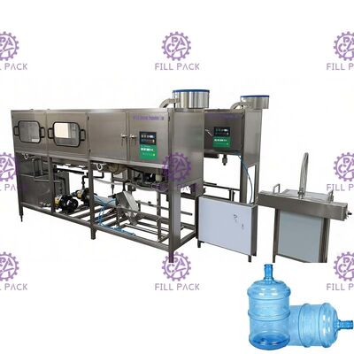 Linea di riempimento di gallone sanitario di 18.9L Monoblock 120 BPH fornitore