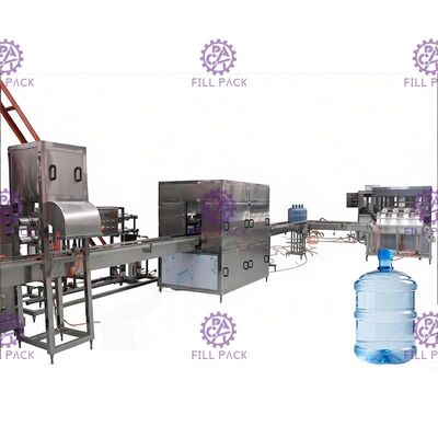 Tipo lineare 0.55kw esterno di lavabottiglie da 5 galloni fornitore