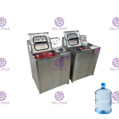 Lavatrice di bottiglie da 5 galloni con pulsante Scram fornitore