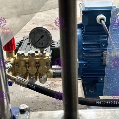 SWXNC-1 Lavaggio interno ad alta pressione 5 galloni Lavatrice di bottiglie lavaggio esterno spazzolatura Stazione singola fornitore