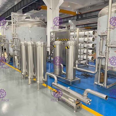 Pozzo trivellato 304 20tph di acciaio inossidabile che beve la macchina dell'impianto di chiarificazione dell'acqua del Ro fornitore