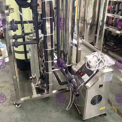 Macchina bevente pura del depuratore di acqua del RO di trattamento dell'acqua minerale 500LPH fornitore