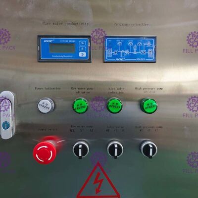 Macchina manuale di trattamento delle acque di osmosi inversa della valvola 500LPH fornitore