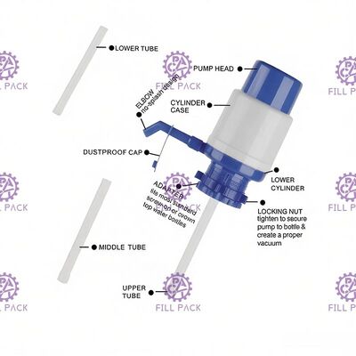 Materiali di consumo manuali della pianta acquatica di gallone della pompa idraulica del secchio fornitore