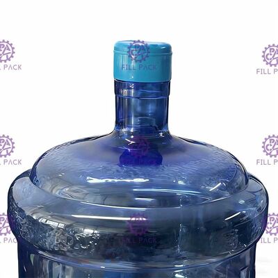 Tappo di bottiglia puro di un pezzo di gallone del pe del secchio di acqua 55mm con le etichette su misura fornitore