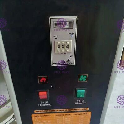 Macchina per lo stampaggio a iniezione con preforma idraulica a ugello da 20 mm con iniezione a cinque fasi per la produzione di preforme per bottiglie da 5 galloni fornitore