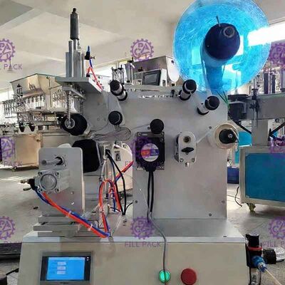 Etichettatore adesivo semiautomatico dell'attrezzatura dell'etichettatrice dell'autoadesivo per i lati quadrati della bottiglia 3 o il cerchio della bottiglia rotonda fornitore