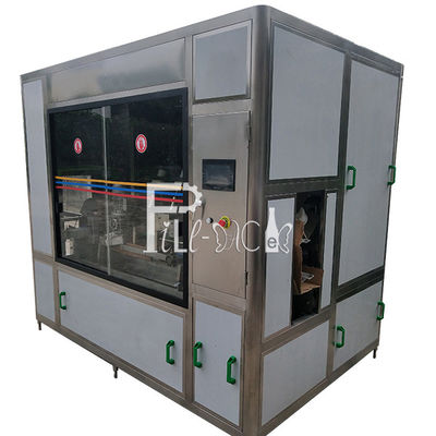 1800*1550*1750mm rotatorio 900BPH di lavabottiglie da 5 galloni fornitore