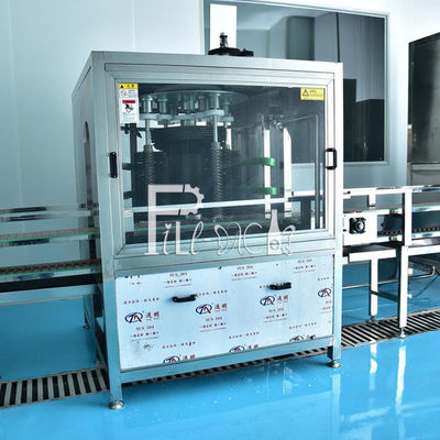 1800*1550*1750mm rotatorio 900BPH di lavabottiglie da 5 galloni fornitore