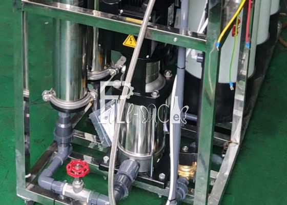 Macchina manuale di trattamento delle acque di osmosi inversa della valvola 500LPH fornitore