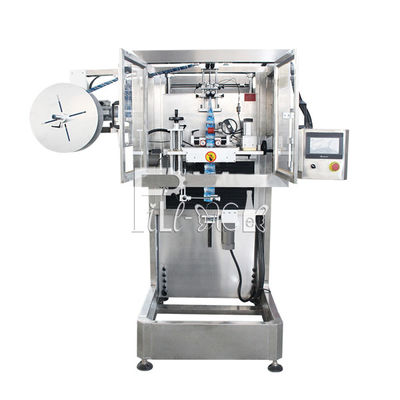 Etichettatore della bottiglia rotonda della manica del collo del motore a corrente alternata di Panasonic fornitore