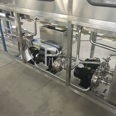 Acqua alcalina calda che risciacqua la linea di riempimento di gallone di 120 BPH fornitore