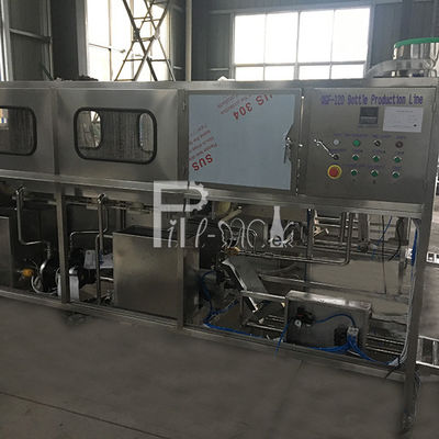 Il trasportatore a rulli ha prodotto la macchina di rifornimento dell'acqua del barilotto di 120 BPH fornitore