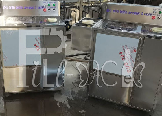 Semiauto 250BPH rondella del decapsulatore della bottiglia da 5 galloni fornitore