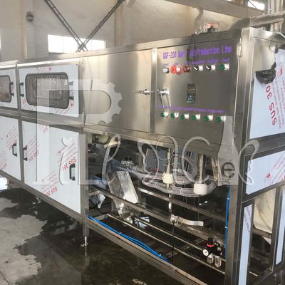 macchina di rifornimento di gallone del sollevatore del cappuccio 200bph automatica fornitore