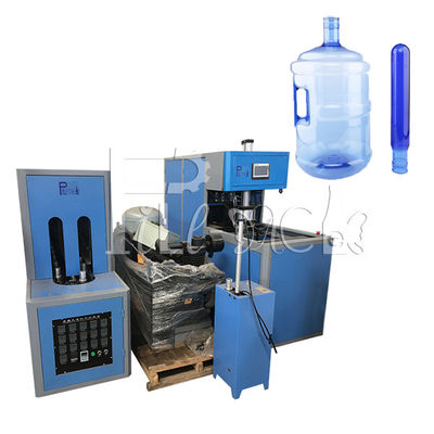 Bottiglia di plastica dell'ANIMALE DOMESTICO automatico dei semi 5 galloni macchina dello stampaggio mediante soffiatura da 20 litri con la maniglia fornitore