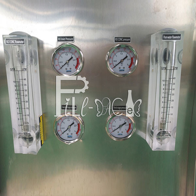 Macchina del filtrante di trattamento delle acque del RO 500LPH con la membrana 4040 fornitore