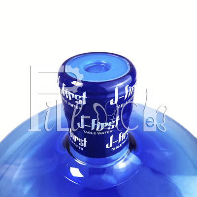 Etichetta di plastica della manica del cappuccio degli strizzacervelli di calore del PVC per una bottiglia di acqua da 5 galloni fornitore