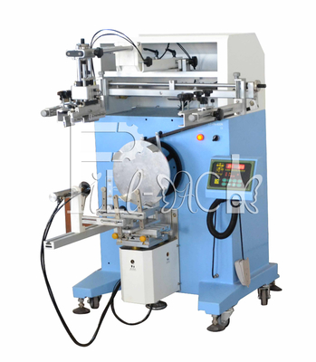 Rilevazione rotatoria di fotoelettricità dell'etichettatore della bottiglia di serigrafia di Semiauto per la bottiglia 20l fornitore