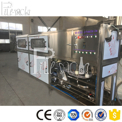 Linea automatica della macchina di rifornimento da 5 galloni 200BPH con il sollevatore del cappuccio fornitore