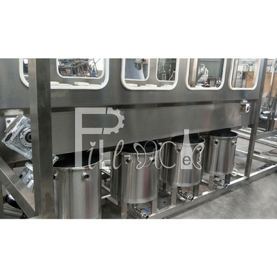 Acqua pura in bottiglia automatica della macchina di rifornimento di gallone 450BPH che lava coperchiamento di riempimento fornitore