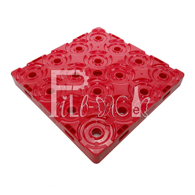 5 pallet di plastica di immagazzinamento nella bottiglia di acqua del pallet della bottiglia di acqua di gallone 18.9L fornitore