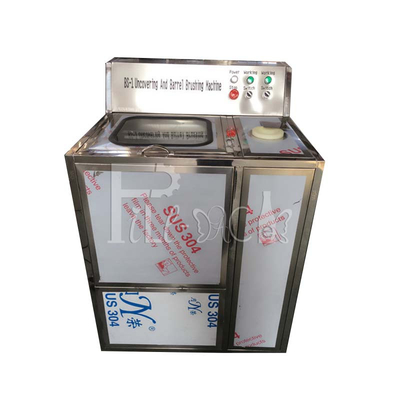 Posto fisso automatico dell'alimentazione manuale della rondella di Rinser della bottiglia dei semi da 5 galloni con SUS304 pieno fornitore