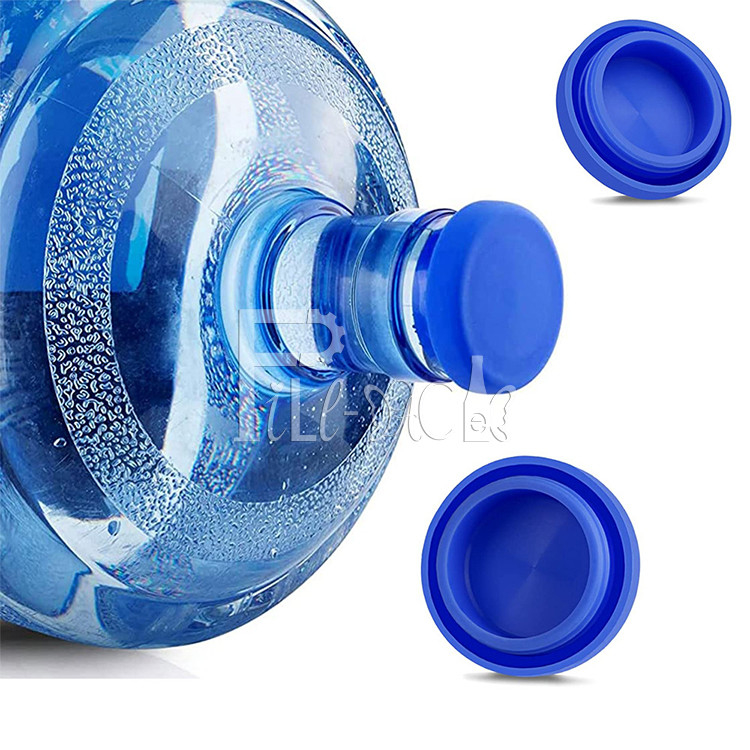I cappucci riutilizzabili del silicone dell'acqua da 5 galloni non completano copertura del coperchio della spruzzata per la bottiglia fornitore