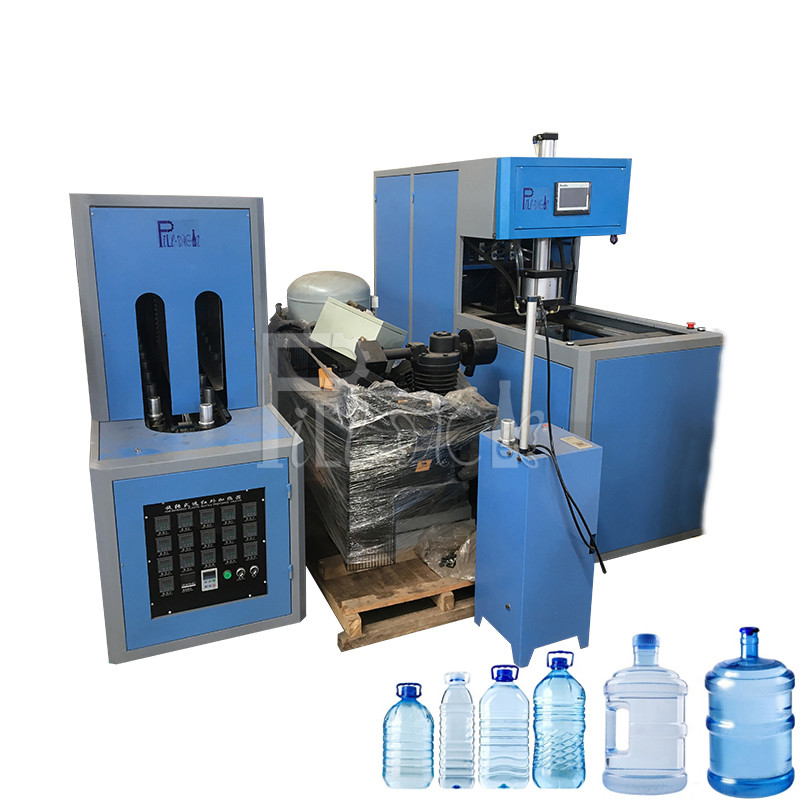Cavità automatica di litro 1 della plastica 20 dell'ANIMALE DOMESTICO della macchina dello stampaggio mediante soffiatura della bottiglia di gallone dei semi fornitore