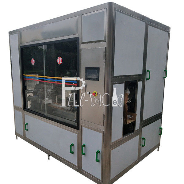 1800*1550*1750mm rotatorio 900BPH di lavabottiglie da 5 galloni fornitore