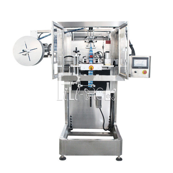 Etichettatore della bottiglia rotonda della manica del collo del motore a corrente alternata di Panasonic fornitore