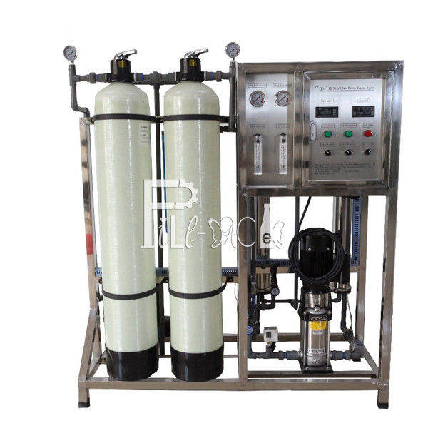 Membrana SS304 che alloggia lo stabilimento di trasformazione del RO 1500LPH fornitore