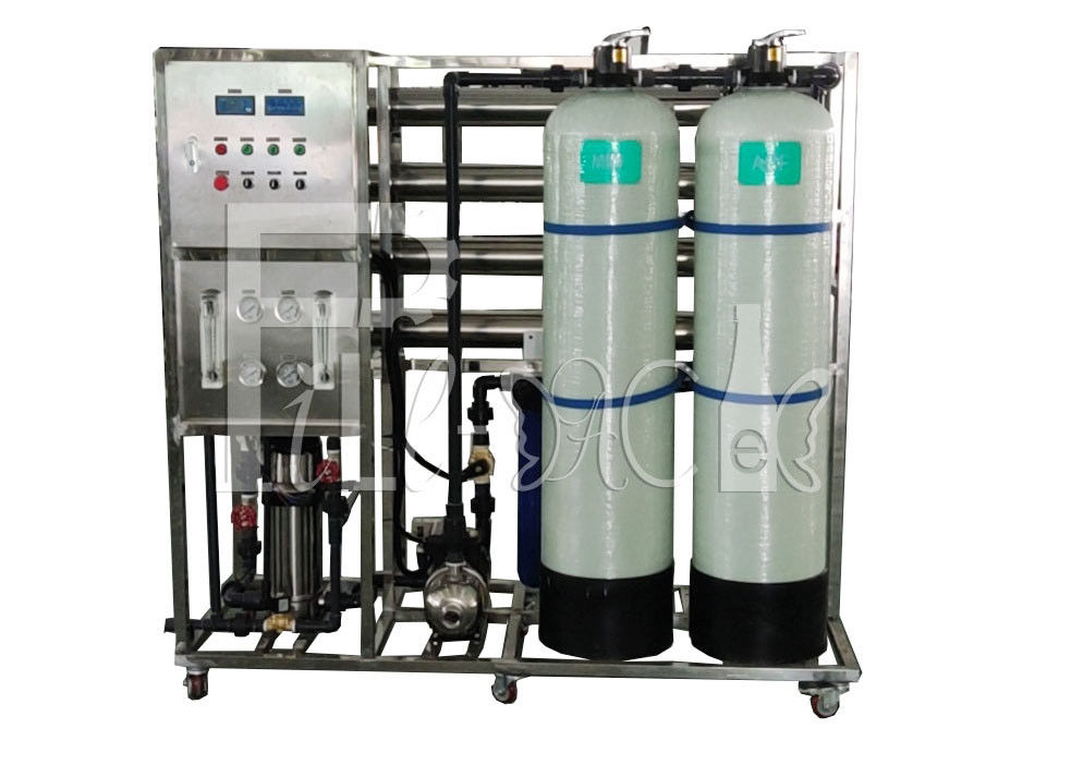 Impianto per il trattamento delle acque del RO dell'acqua potabile 2000LPH con la membrana 4040 per la fabbrica dell'acqua fornitore