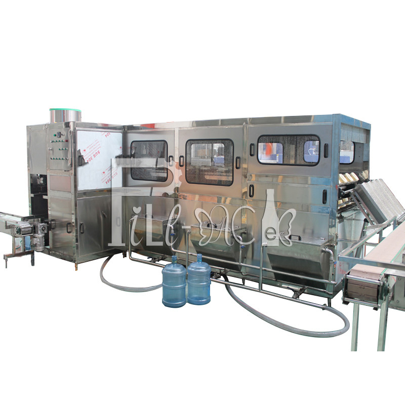 Linea automatica della macchina di rifornimento da 5 galloni 200BPH con il sollevatore del cappuccio fornitore
