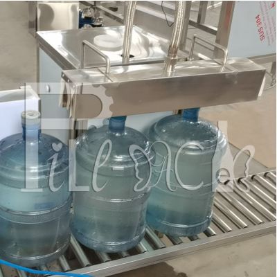 PVC dell'acciaio inossidabile 304 vapore del collo dell'etichettatrice della bottiglia da 3 galloni