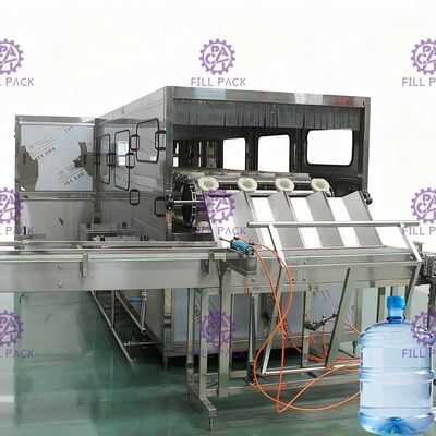 Acqua pura linea di produzione dell'acqua 600BPH/900BPH della macchina di rifornimento del barilotto della bottiglia da 5 galloni