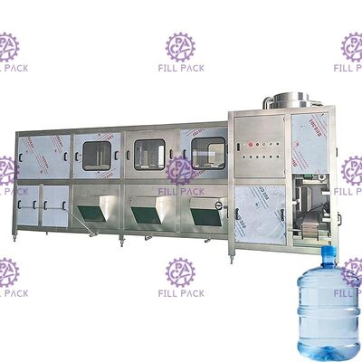 Macchina di rifornimento dell'acqua potabile 1200BPH dell'acciaio inossidabile 304