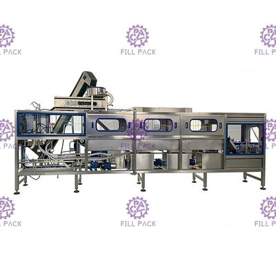 200BPH completo 18.9L automatico linea di produzione pura dell'acqua da 5 galloni macchina bottlling di riempimento